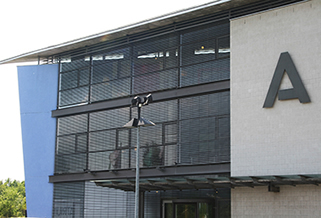 Atrium Möbelhaus, Ettlingen, Südseite